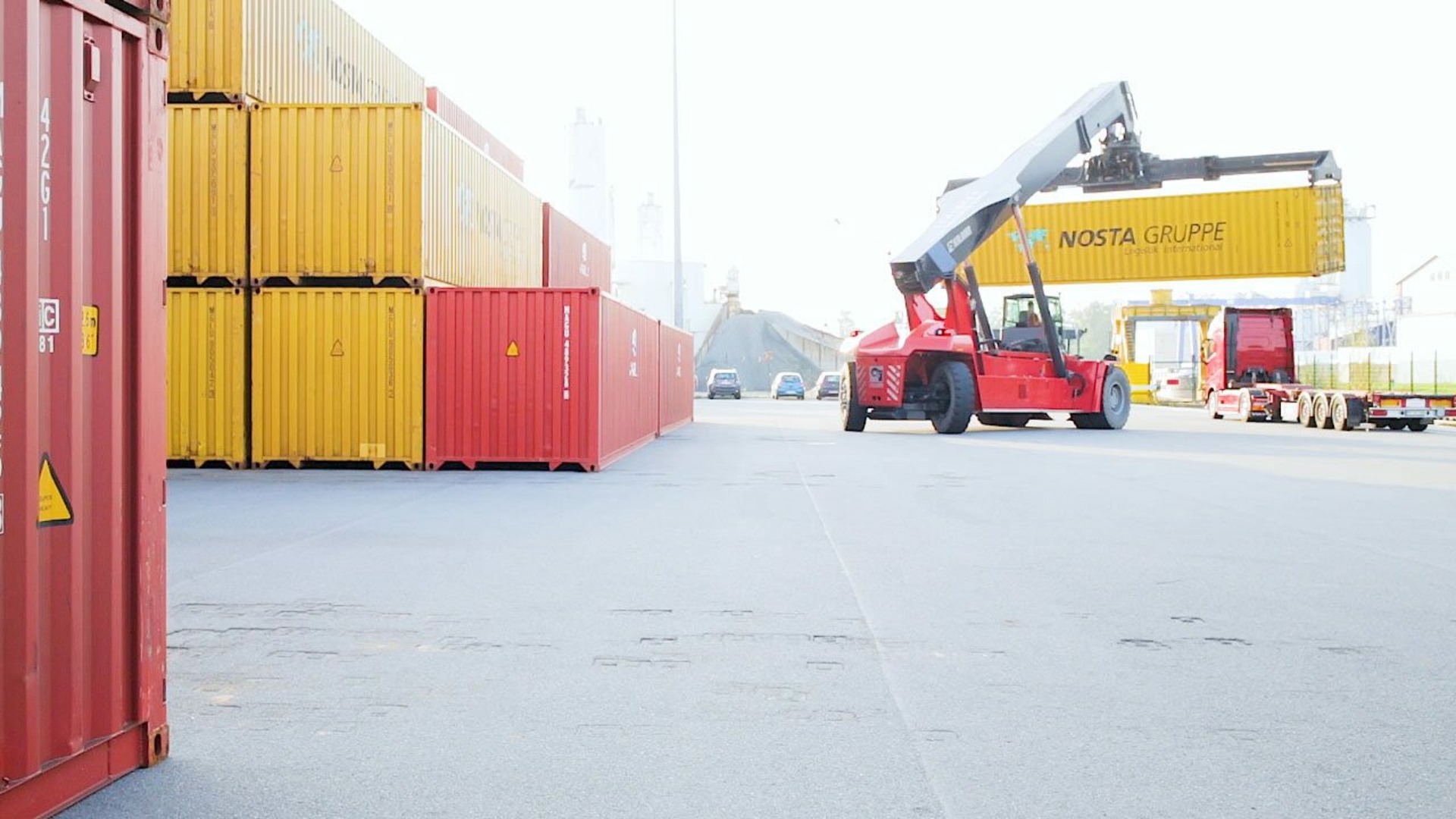 Image of container handling