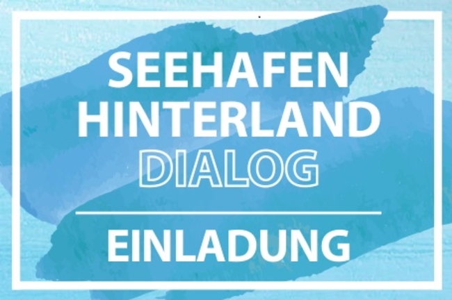Einladung Flyer Seehafen Hinterland Dialog