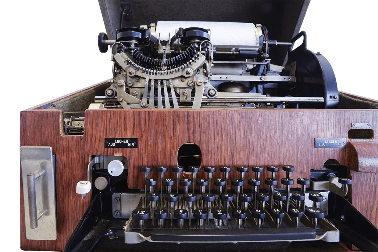 nostalgic typewriter telex
